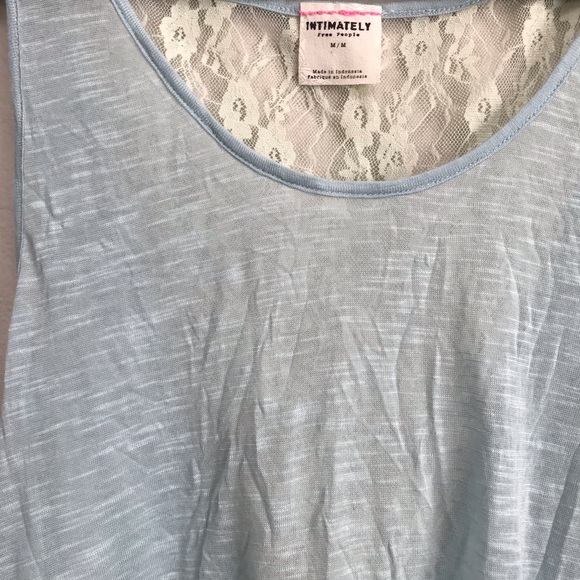 Free People Intimately light blue tank top - Picture 3 of 8